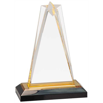 Picture of 7" Gold Star Impress Acrylic