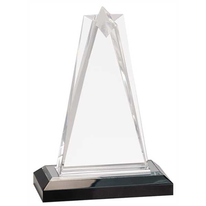 Picture of 7" Silver Star Impress Acrylic