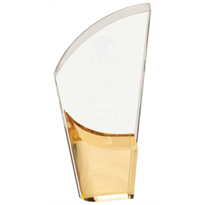 Picture of 8 1/2" Gold Lunar Acrylic