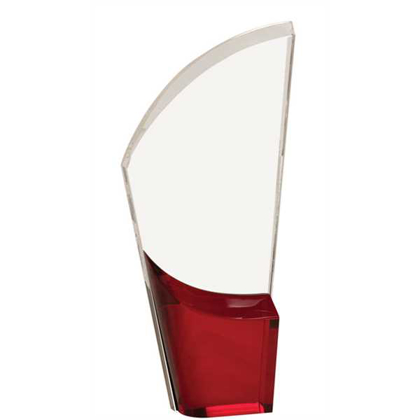 Picture of 9 1/2" Red Lunar Acrylic