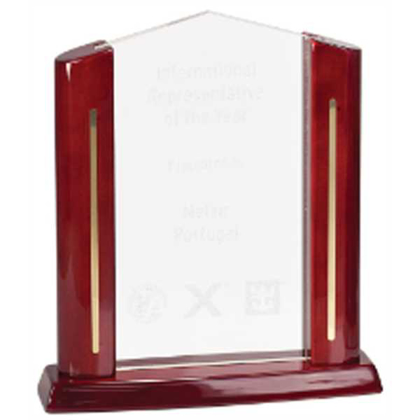 Picture of 8 1/2" Clear Rectangle Cathedral Acrylic