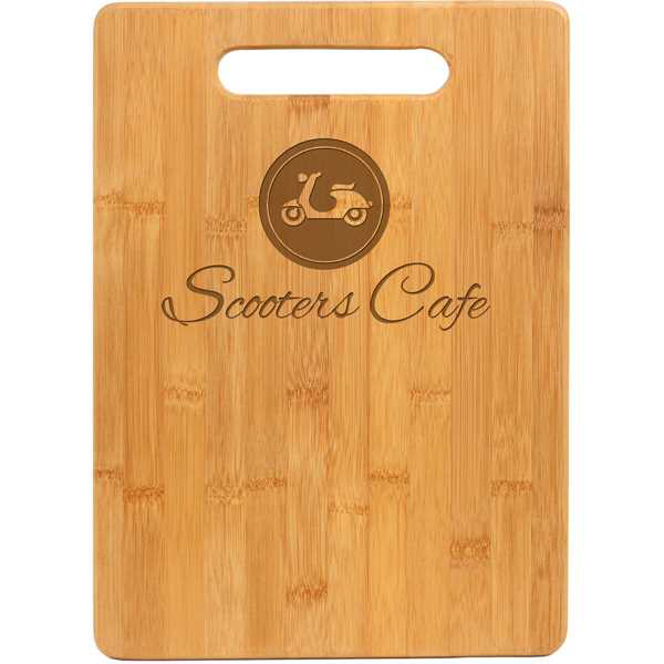 Picture of 13 3/4" x 9 3/4" Bamboo Rectangle Cutting Board
