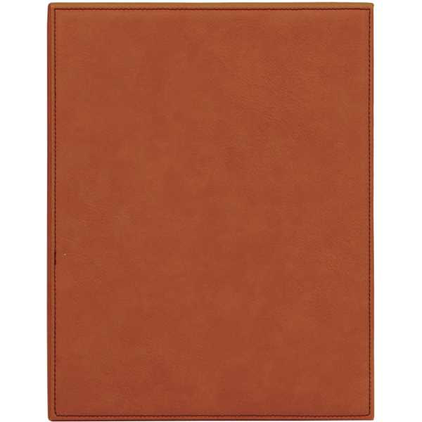 Picture of 9" x 12" Rawhide Laserable Leatherette Plaque