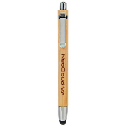 Picture of Stylus Tip Bamboo & Silver Pen
