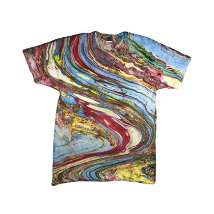 Picture of Adult 100% Cotton Marble T-Shirt