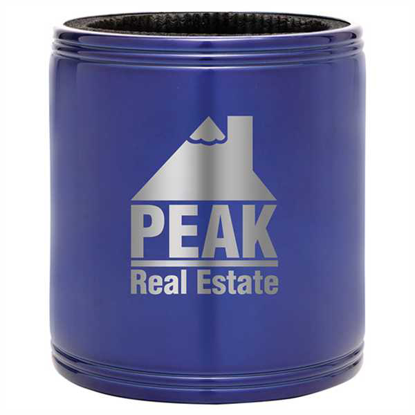 Picture of Blue Stainless Steel Insulated Beverage Holder