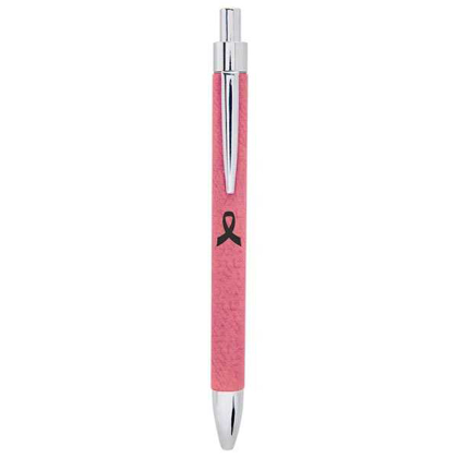Picture of Pink Laserable Leatherette Pen