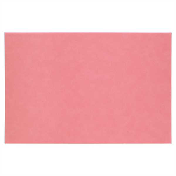 Picture of 12" x 18" Pink Laserable Leatherette Wall Decor with Sawtooth Hanger