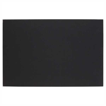 Picture of 12" x 18" Black/Silver Laserable Leatherette Wall Decor with Sawtooth Hanger