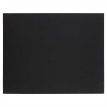 Picture of 16" x 20" Black/Silver Laserable Leatherette Wall Decor with Sawtooth Hanger