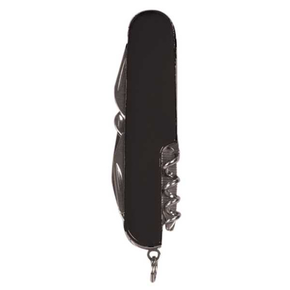 Picture of 3 1/2" Black 8-Function Multi-Tool Pocket Knife