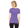 Picture of Ladies' 4.6 oz. Tri-Blend Deep V-Neck T-Shirt