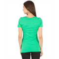 Picture of Ladies' 4.6 oz. Tri-Blend Deep V-Neck T-Shirt