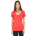 Picture of Ladies' 4.6 oz. Tri-Blend Deep V-Neck T-Shirt