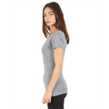 Picture of Ladies' 4.6 oz. Tri-Blend Deep V-Neck T-Shirt