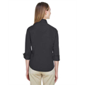 Picture of Ladies' Perfect Fit™ 3/4-Sleeve Stretch Poplin Blouse
