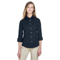 Picture of Ladies' Perfect Fit™ 3/4-Sleeve Stretch Poplin Blouse