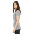 Picture of Ladies' 4.6 oz. Tri-Blend Scoop Neck T-Shirt