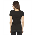 Picture of Ladies' 4.6 oz. Tri-Blend Scoop Neck T-Shirt