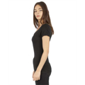 Picture of Ladies' 4.6 oz. Tri-Blend Scoop Neck T-Shirt