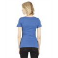 Picture of Ladies' 4.6 oz. Tri-Blend Scoop Neck T-Shirt