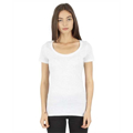 Picture of Ladies' 4.6 oz. Tri-Blend Scoop Neck T-Shirt