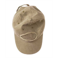 Picture of Pigment-Dyed Raw-Edge Patch Baseball Cap