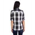 Picture of Ladies' Long-Sleeve Plaid Pattern Woven Shirt