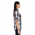 Picture of Ladies' Long-Sleeve Plaid Pattern Woven Shirt