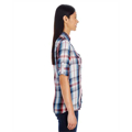 Picture of Ladies' Long-Sleeve Plaid Pattern Woven Shirt