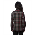 Picture of Ladies' Long-Sleeve Plaid Pattern Woven Shirt