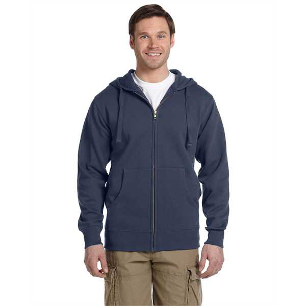 Picture of Men's 9 oz. Organic/Recycled Full-Zip Hood