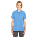 Picture of Ladies' Platinum Honeycomb Piqué Polo
