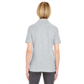 Picture of Ladies' Platinum Honeycomb Piqué Polo