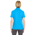 Picture of Ladies' Platinum Honeycomb Piqué Polo