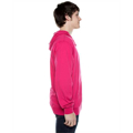 Picture of Unisex 4.5 oz. Jersey Long-Sleeve Full-Zip Hooded T-Shirt