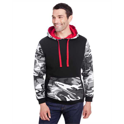 Picture of Men's Fashion Camo Hooded Sweatshirt