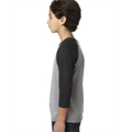Picture of Youth CVC 3/4-Sleeve Raglan