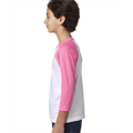 Picture of Youth CVC 3/4-Sleeve Raglan