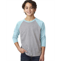 Picture of Youth CVC 3/4-Sleeve Raglan