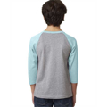 Picture of Youth CVC 3/4-Sleeve Raglan