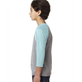 Picture of Youth CVC 3/4-Sleeve Raglan