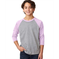 Picture of Youth CVC 3/4-Sleeve Raglan