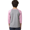 Picture of Youth CVC 3/4-Sleeve Raglan