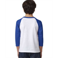 Picture of Youth CVC 3/4-Sleeve Raglan