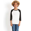 Picture of Youth CVC 3/4-Sleeve Raglan