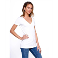 Picture of Ladies' Cotton V-Neck T-Shirt