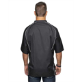 Picture of Adult Short Sleeve 1/4-Zip Poly Dobby Jacket