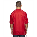 Picture of Adult Short Sleeve 1/4-Zip Poly Dobby Jacket