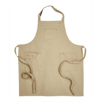 Picture of Unisex Cotton Chino Bib Apron